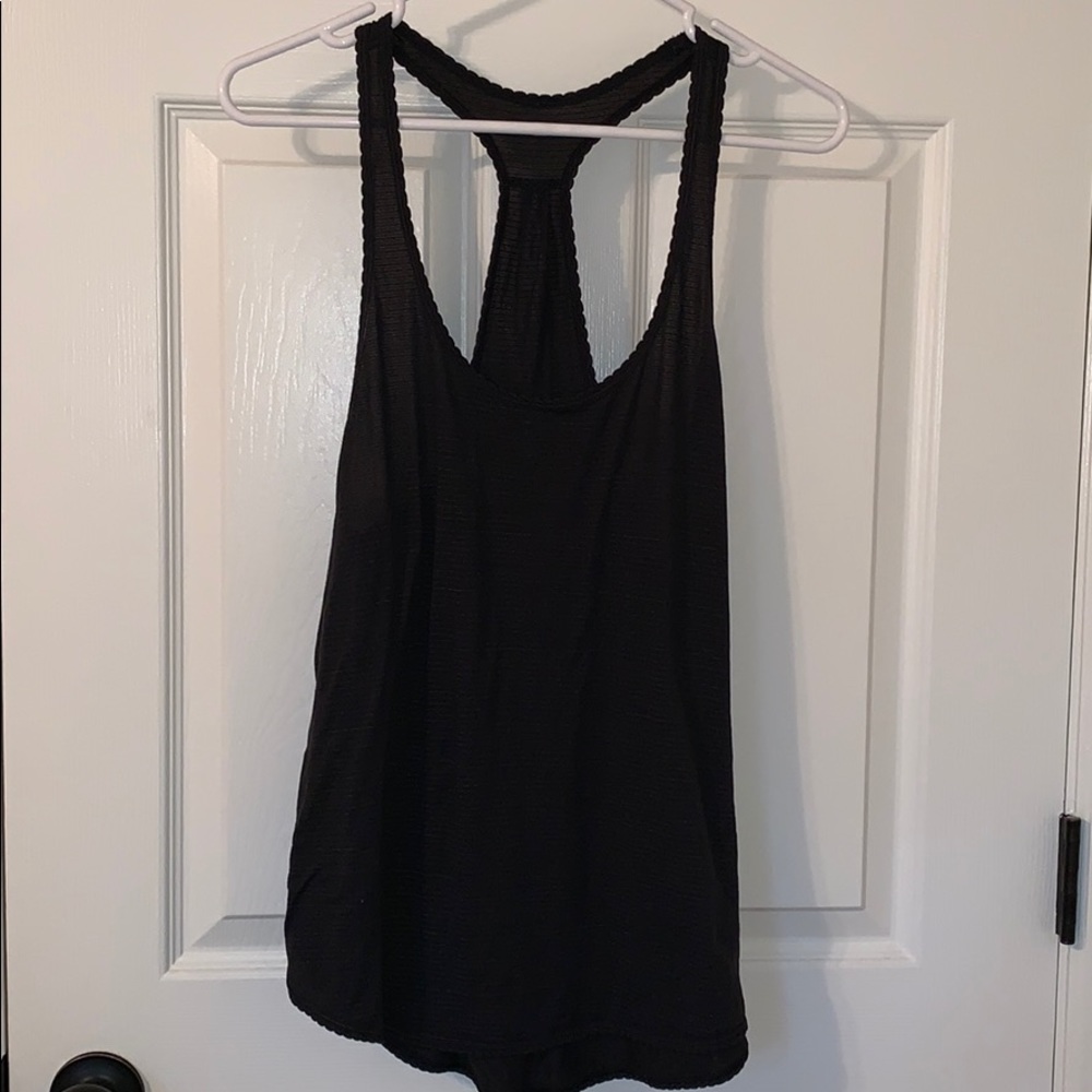 Lululemon Black Singlet Top